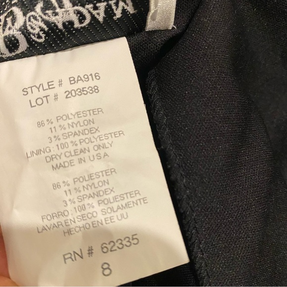 Black Halter Formal Gown with Diamond Rhinestones Y2K, Vintage - Picture 8 of 16